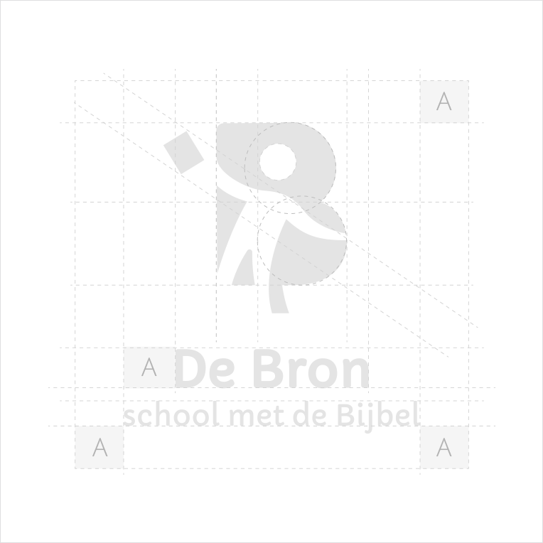 Logo Basisschool De Bron Schets